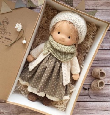 Waldorfpuppe Handgemacht für Kinder | Kreativität & Sozialentwicklung – Bild 16