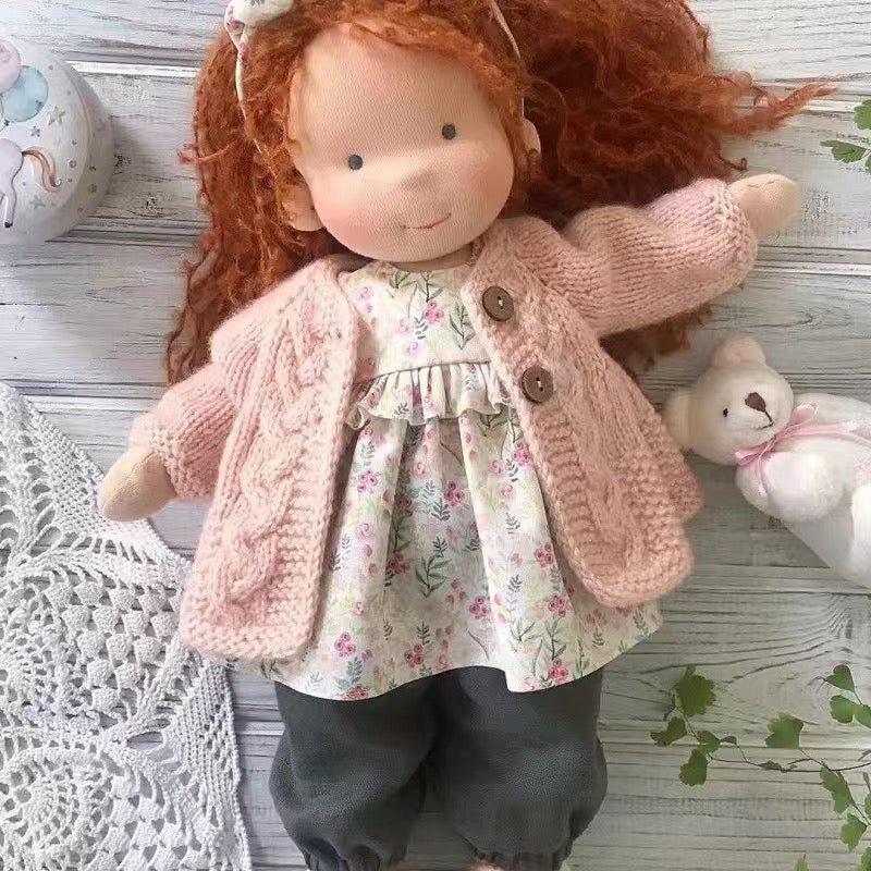 Waldorfpuppe Handgemacht für Kinder | Kreativität & Sozialentwicklung – Bild 12