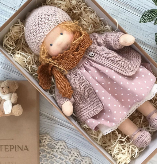 Waldorfpuppe Handgemacht für Kinder | Kreativität & Sozialentwicklung – Bild 11