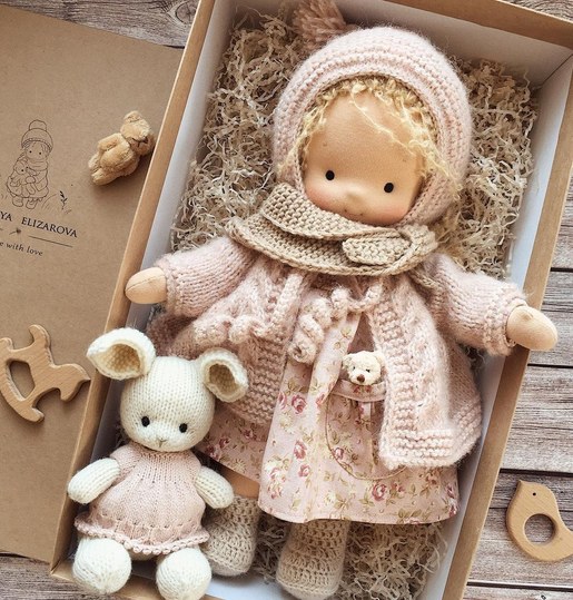 Waldorfpuppe Handgemacht für Kinder | Kreativität & Sozialentwicklung – Bild 10