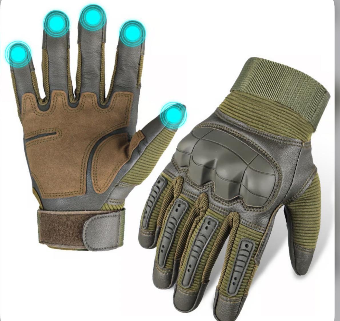 Taktische Handschuhe mit Kevlar | Schnittfest & Touchscreen – Bild 2