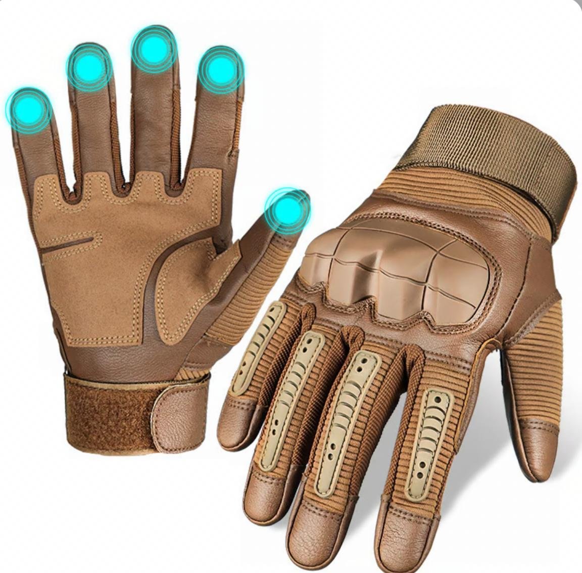 Taktische Handschuhe mit Kevlar | Schnittfest & Touchscreen – Bild 3