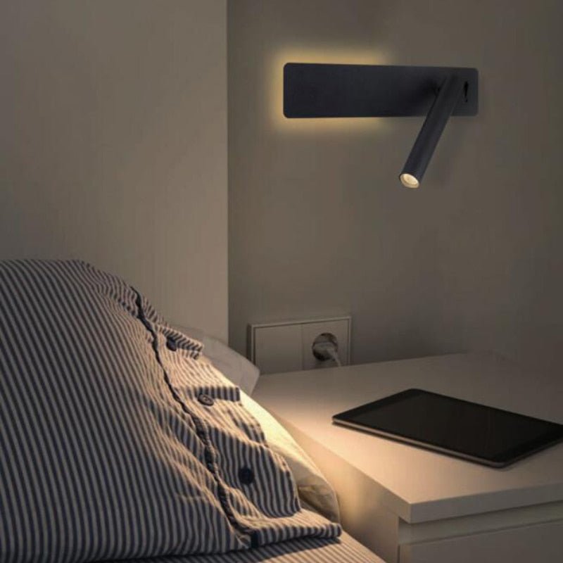 LED Lesewandleuchte Schlafzimmer mit flexibler Ausrichtung – Bild 2