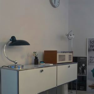 Tischlampe Retro Design verstellbar aus Eisen