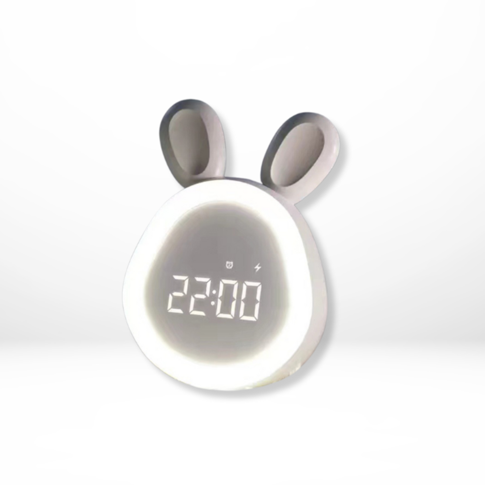 Kinderwecker Hase LED Nachtlicht farbwechselnd USB – Bild 2