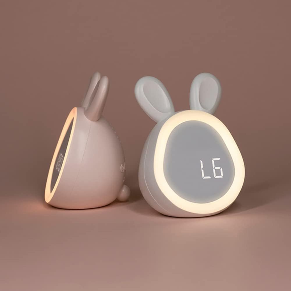 Kinderwecker Hase LED Nachtlicht farbwechselnd USB – Bild 3