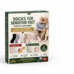 Socken für empfindliche Füße nahtlos durchblutungsfördernd