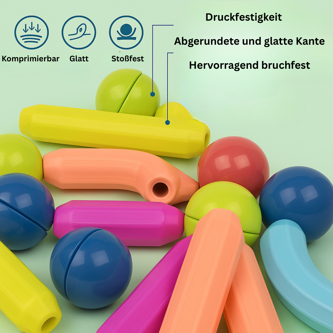 Magnetstäbe Konstruktionsspielzeug | Kreativität & Lernen – Bild 13