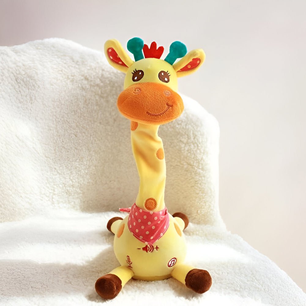Giraffe Plüschtier singt 60 Lieder & spricht nach, 30cm – Bild 6