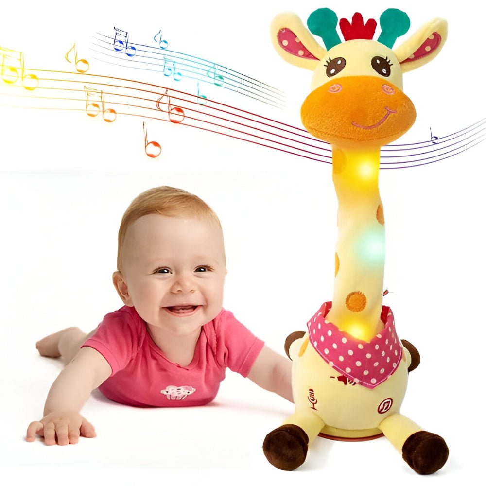 Giraffe Plüschtier singt 60 Lieder & spricht nach, 30cm – Bild 11