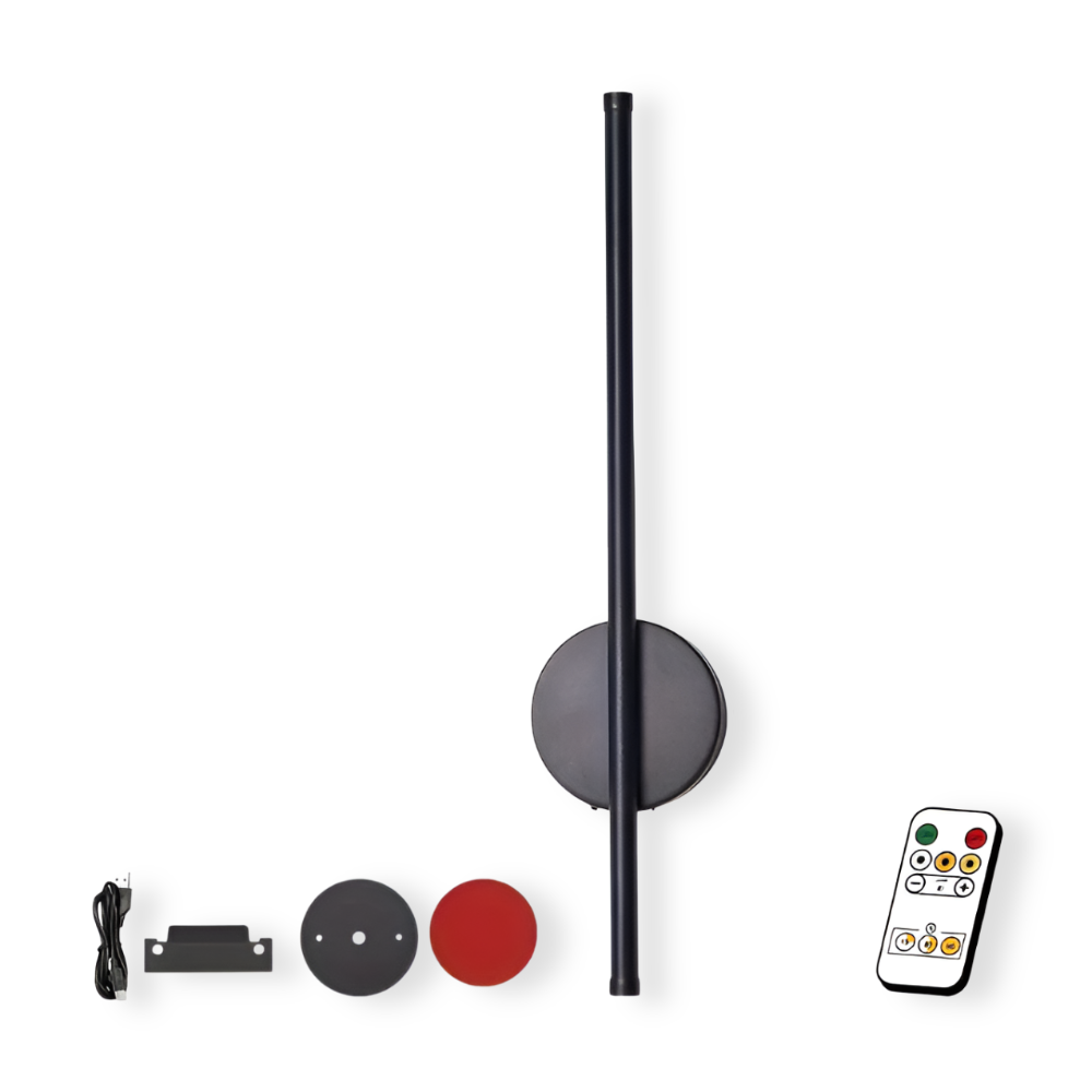 LED-Wandleuchte kabellos dimmbar | USB-C | 3 Lichtfarben | 50/80cm – Bild 2