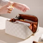 Kosmetiktasche PU-Leder wasserabweisend für Reisen