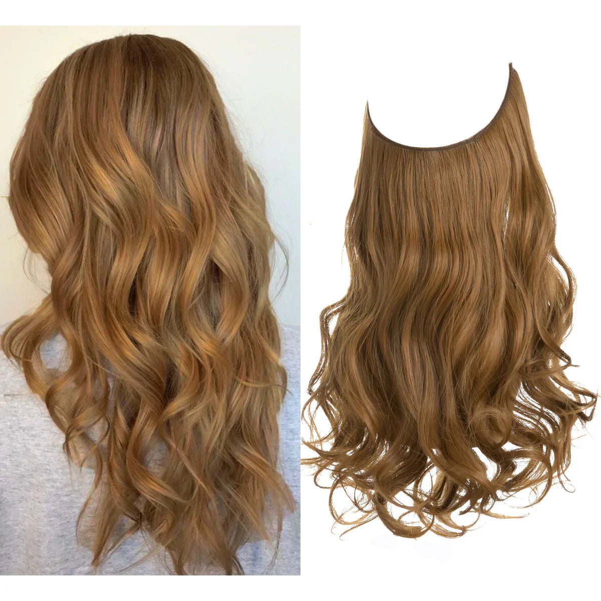 Echthaar Extensions nahtlos hitzestyling-geeignet natürlich – Bild 19