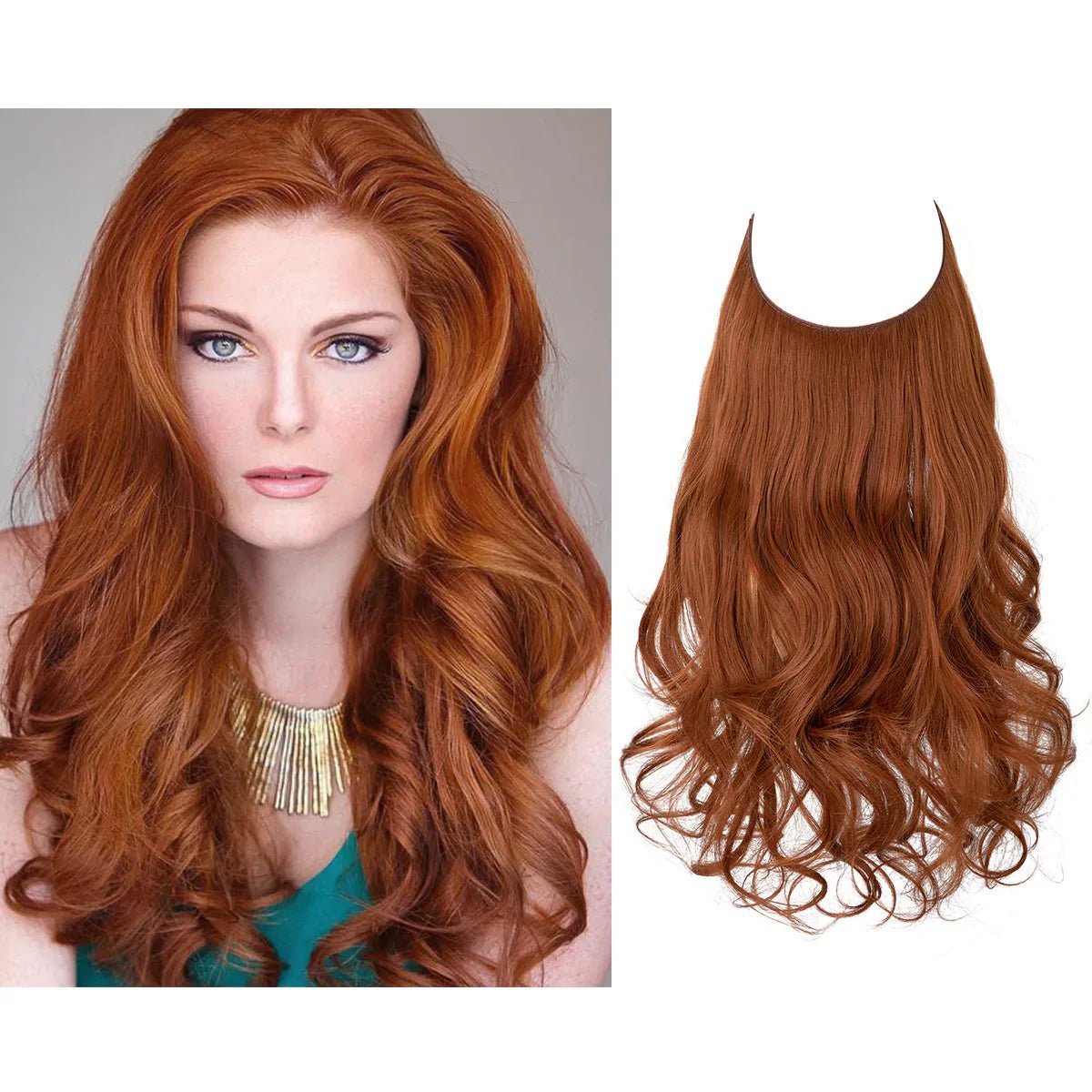 Echthaar Extensions nahtlos hitzestyling-geeignet natürlich – Bild 18
