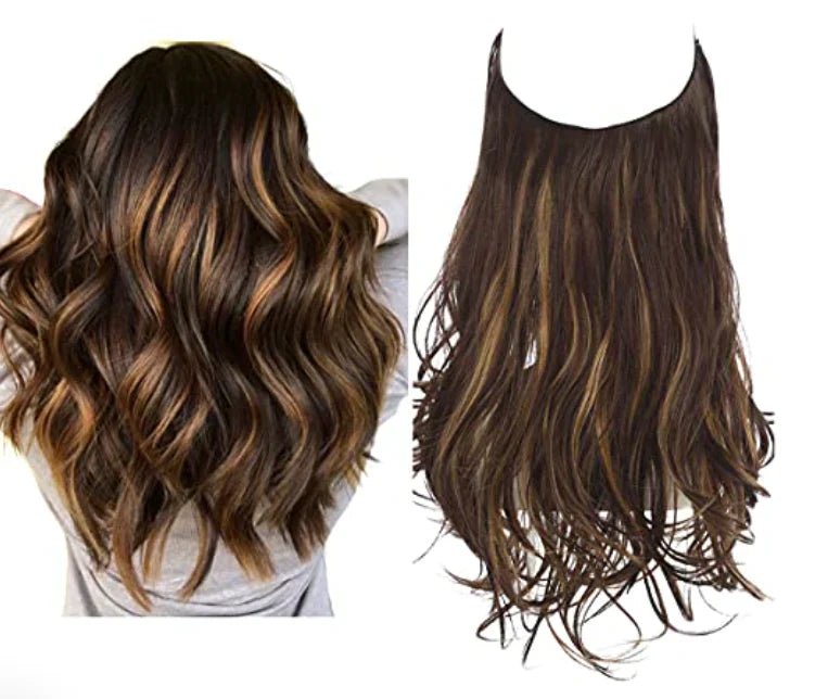 Echthaar Extensions nahtlos hitzestyling-geeignet natürlich – Bild 3