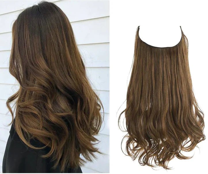 Echthaar Extensions nahtlos hitzestyling-geeignet natürlich – Bild 14