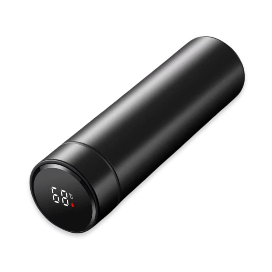 Thermosflasche mit Temperaturanzeige | Edelstahl | 15h Kühlung