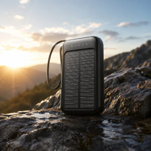 Powerbank Solar 20000mAh für Outdoor & Notfälle