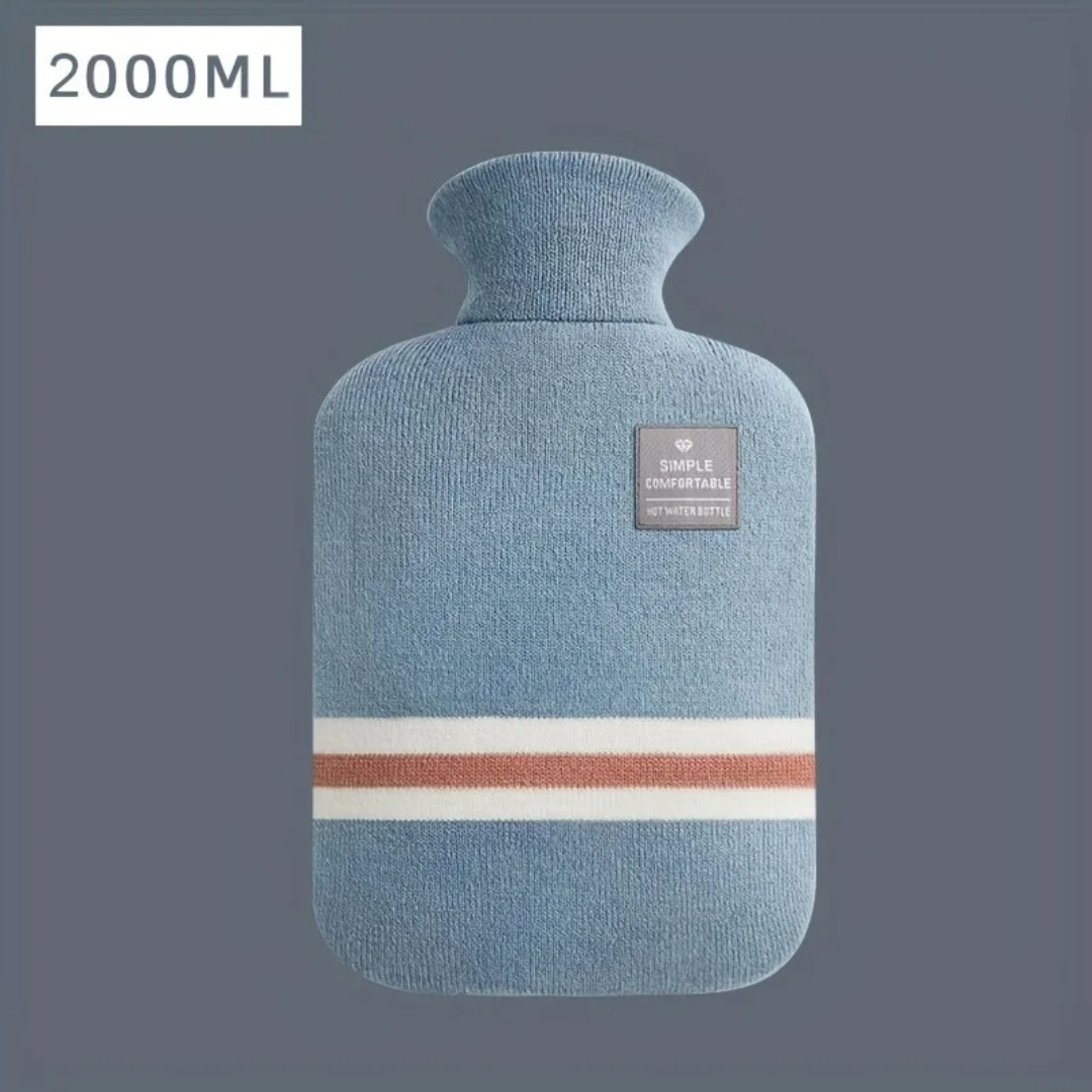 Wärmflasche 2 Liter mit Strickbezug & Kühlfunktion – Bild 17
