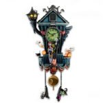 Wanddeko Halloween-Haus mit Jack Skellington, Sally & Zero