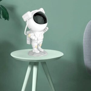 Sternenprojektor Astronaut 8 Farben drehbarer Helm Timer