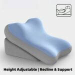 Keilkissen verstellbar ergonomische Rückenstütze Bett Sofa