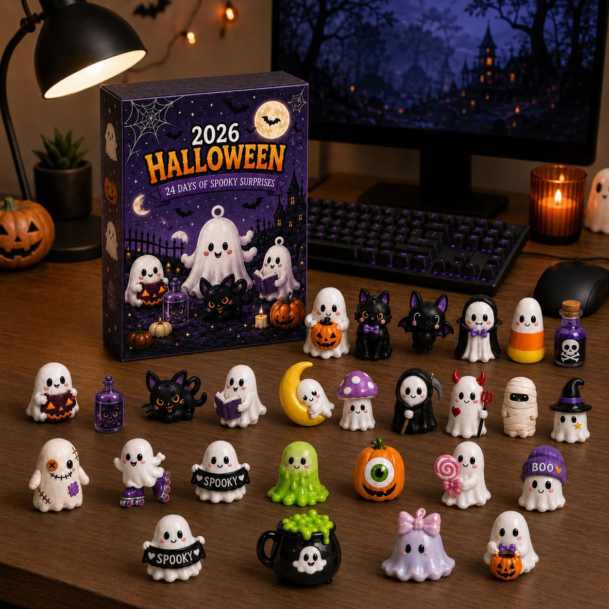 Halloween Adventskalender 24 Einzigartige Grusel-Figuren – Bild 8