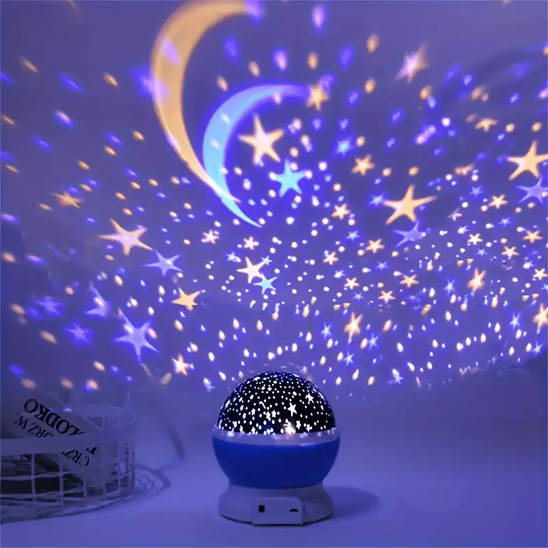 Sternenprojektor Nachtlicht USB aufladbar Kinderzimmer – Bild 5