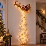 Weihnachts Wandleuchte – Leuchtender Pfad & Bewegungseffekt