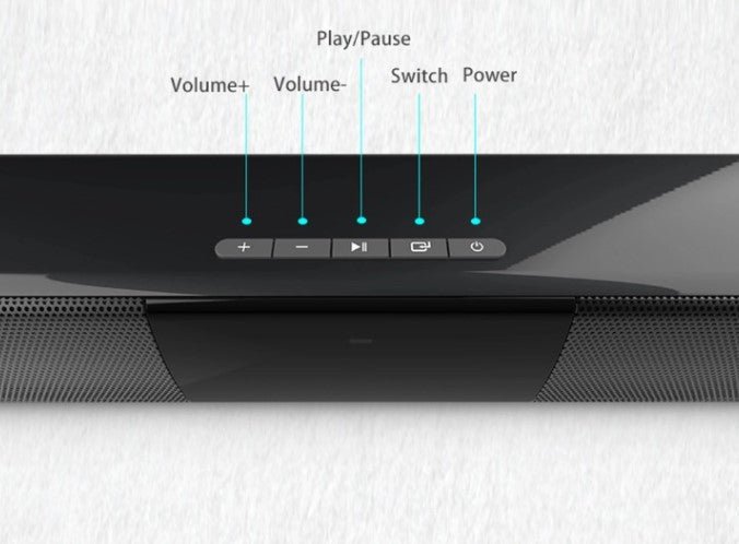 Soundbar Bluetooth V5.0 mit FM, USB & 2000mAh Akku – Bild 2