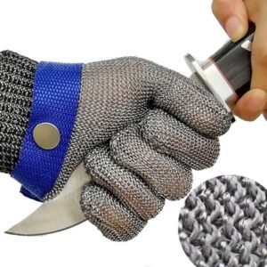 Schnittschutz Handschuh Edelstahl 316L für Küche & Fleisch
