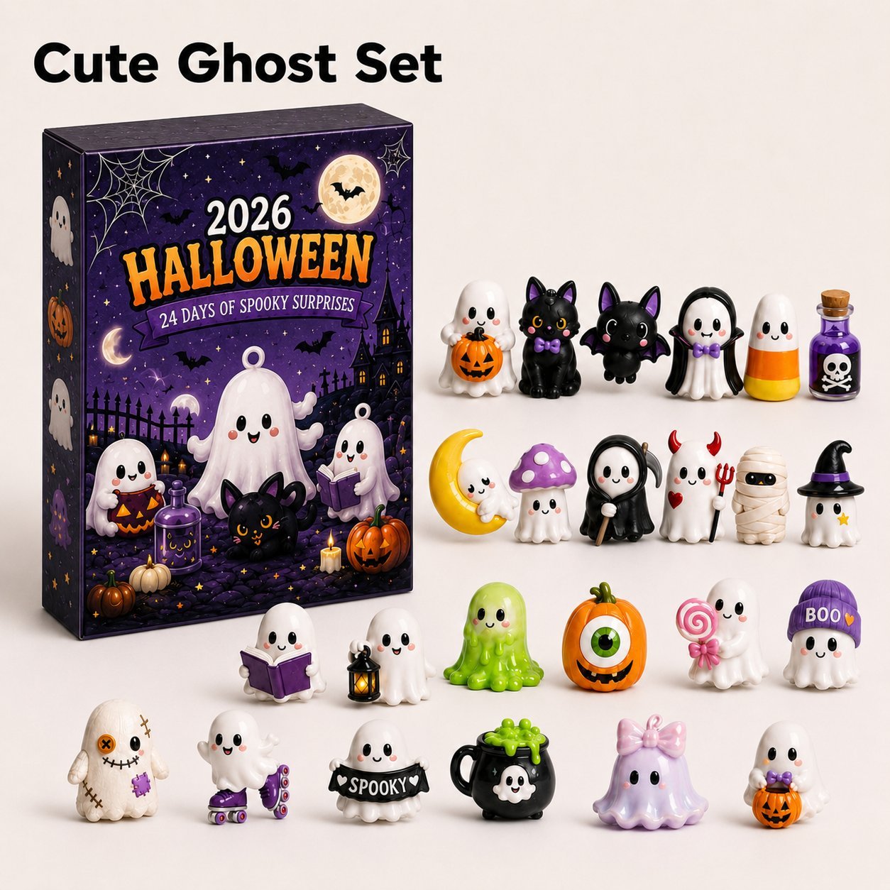 Halloween Adventskalender 24 Einzigartige Grusel-Figuren – Bild 9