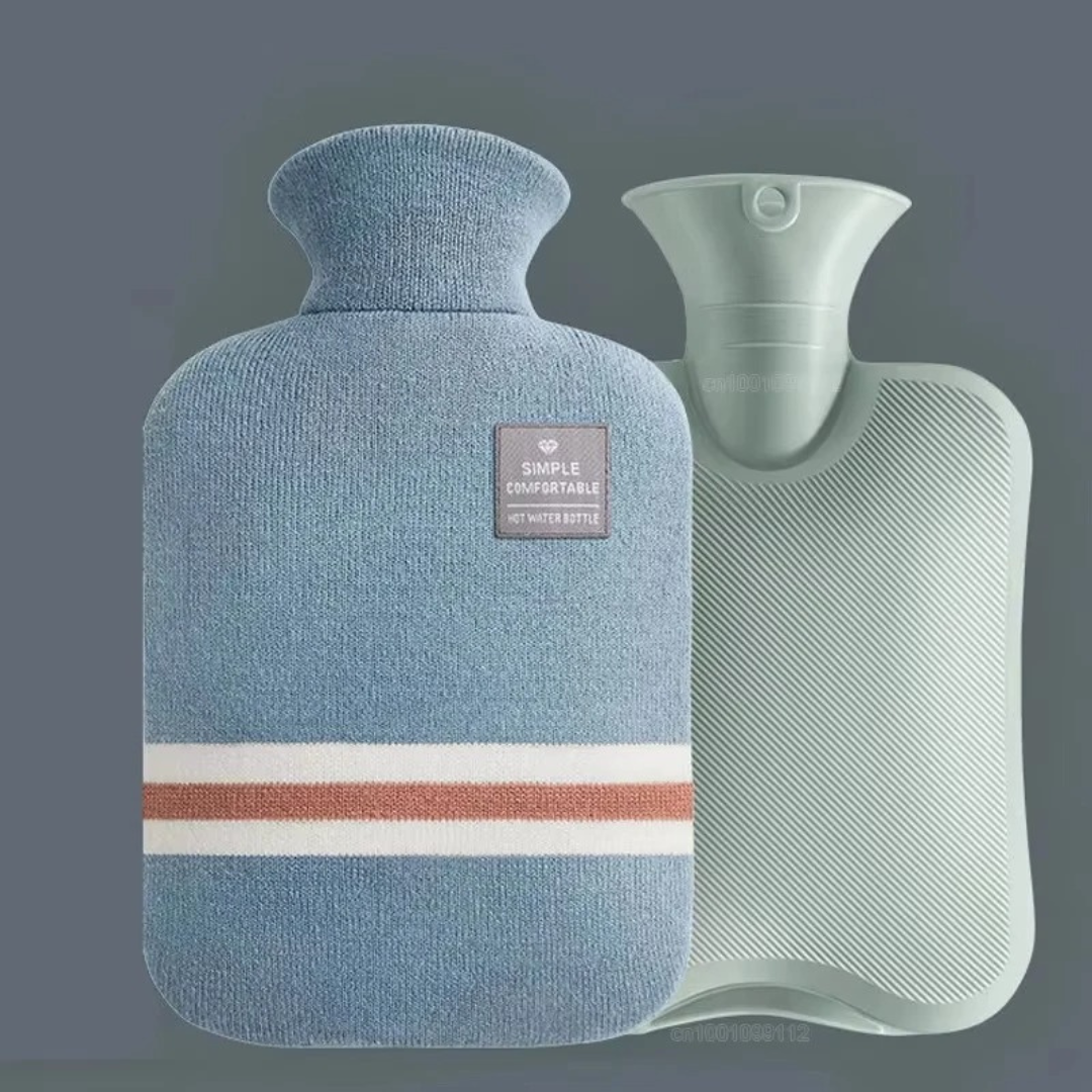 Wärmflasche 2 Liter mit Strickbezug & Kühlfunktion – Bild 18