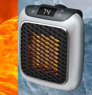 Tragbares Heizgerät | Energieeffizient & Sicher mit Timer