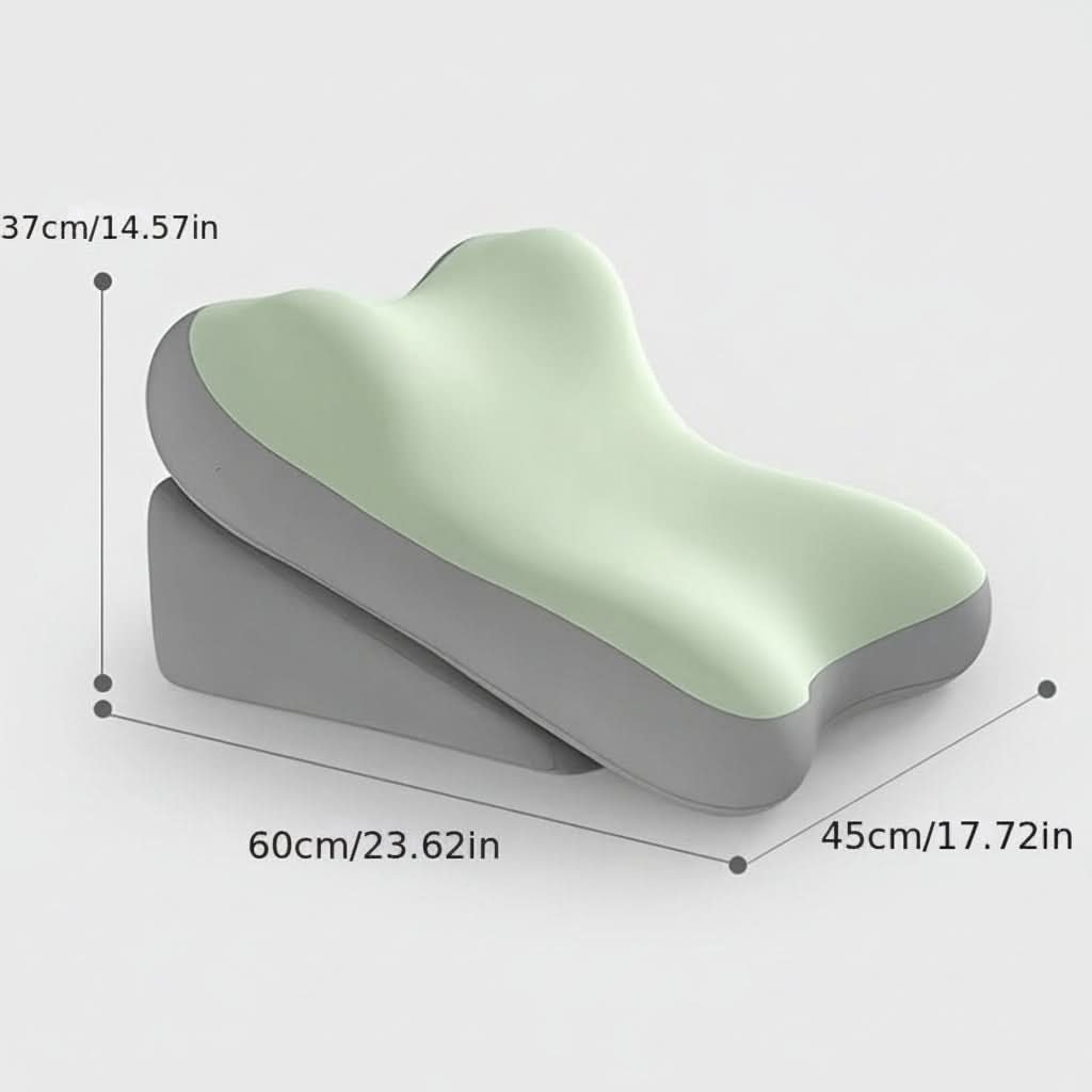 Keilkissen verstellbar ergonomische Rückenstütze Bett Sofa – Bild 11