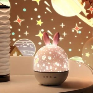 Sternenprojektor Kinderzimmer USB mit Timer & Musik