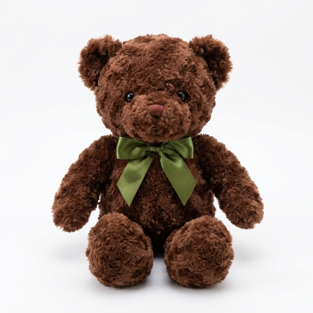 Plüsch-Teddybär Gedrehtes Fell | Geschenkidee & Deko – Bild 5