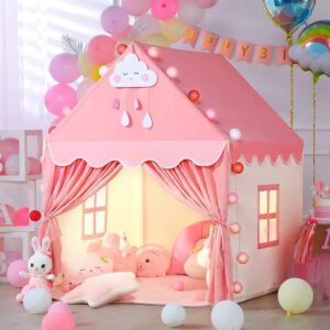 Prinzessin Spielzelt faltbar UV-Schutz für Kinder Polyester