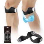 Kniebandage Patella-Stütze Silikonpolsterung Sport