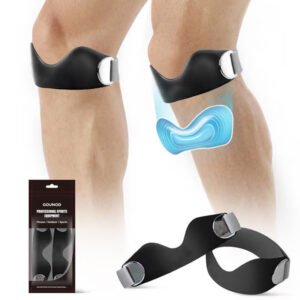 Kniebandage Patella-Stütze Silikonpolsterung Sport