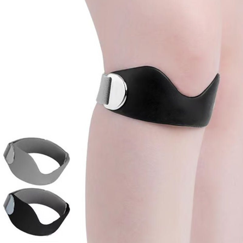 Kniebandage Patella-Stütze Silikonpolsterung Sport – Bild 6