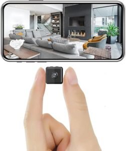 Überwachungskamera 1080P WLAN Nachtsicht für Innen & Außen