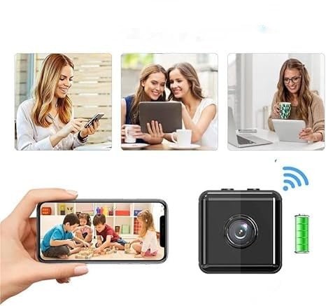 Überwachungskamera 1080P WLAN Nachtsicht für Innen & Außen – Bild 3