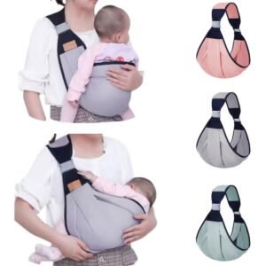 Babytrage ergonomisch atmungsaktiv 4-in-1 für Neugeborene
