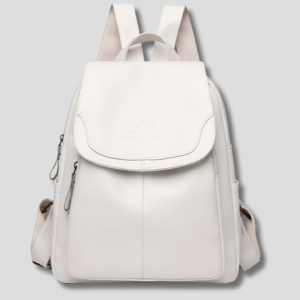 Rucksack Damen Echtes Leder Diebstahlschutz Organisiert