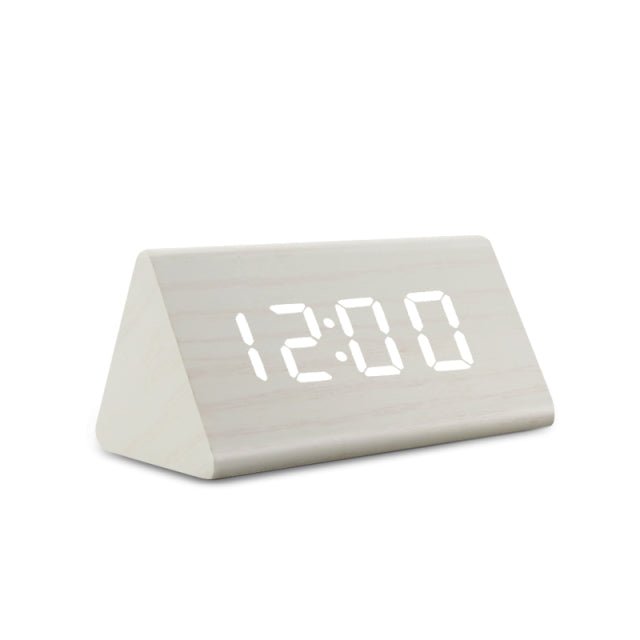Wecker Digital LED Sprachsteuerung Temperaturanzeige – Bild 9