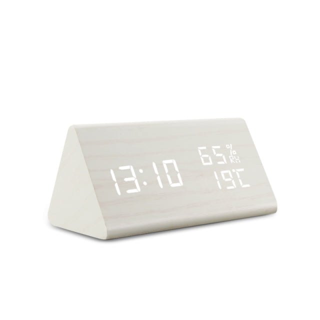 Wecker Digital LED Sprachsteuerung Temperaturanzeige – Bild 10