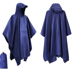 Regenponcho 3-in-1 wasserdicht leicht & kompakt