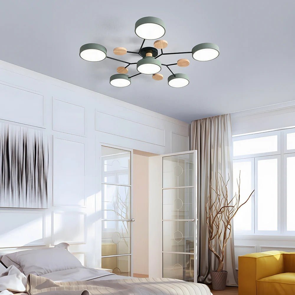 Deckenleuchte LED Mehrring Design Farbtemperatur einstellbar – Bild 19