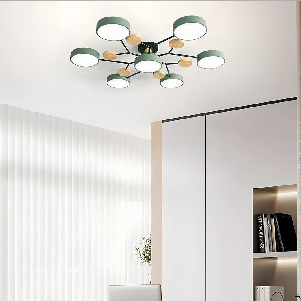 Deckenleuchte LED Mehrring Design Farbtemperatur einstellbar – Bild 21